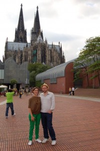 Ben & Jutta in Cologne Ben, Jutta, Cologne Cathedral, Museum Ludwig